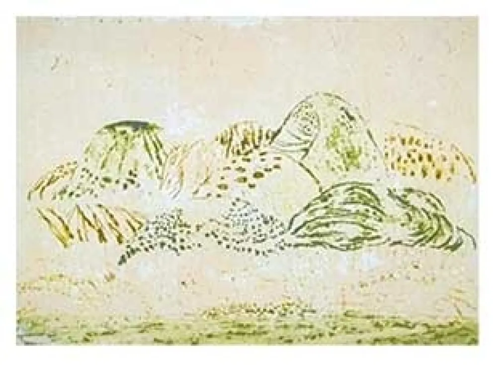 Гравюра Music - Paysage siennois