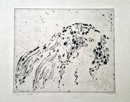 Офорт Music - Point de repère