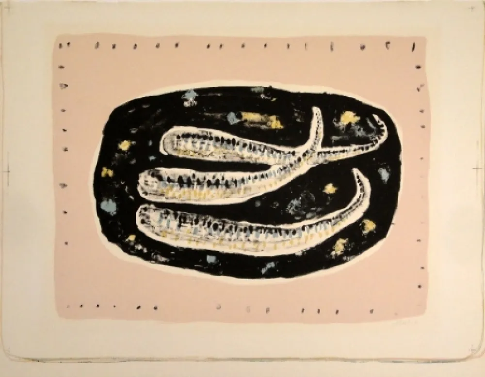 Литография Music - Poissons / Fische