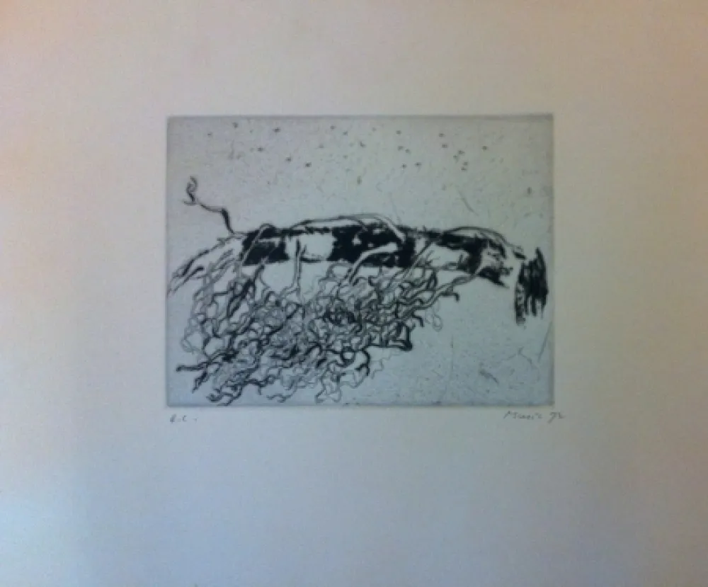 Гравюра Music - Sans titre 