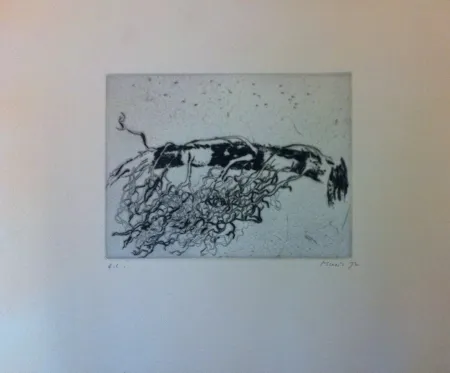 Гравюра Music - Sans titre 