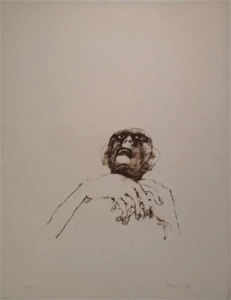 Литография Music - Wir sind nicht die Letzten / Nous ne sommes pas le derniers