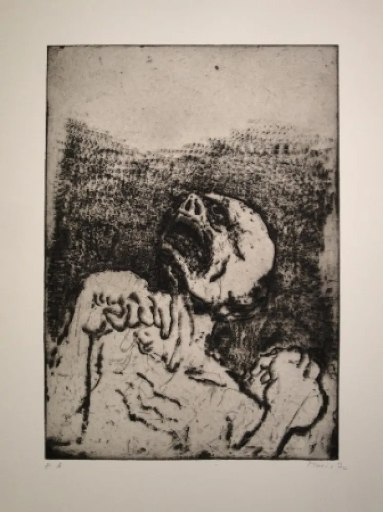 Гравюра Music - Wir sind nicht die Letzten / Nous ne sommes pas les derniers