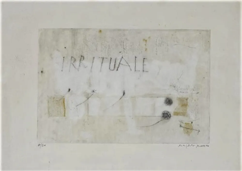 Офорт И Аквитанта Mussio - Irrituale