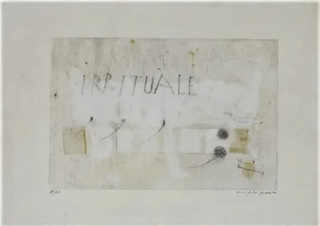 Офорт И Аквитанта Mussio - Irrituale