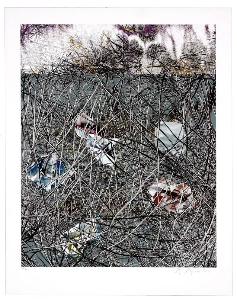 Литография Myrvold - Winter Clouds I