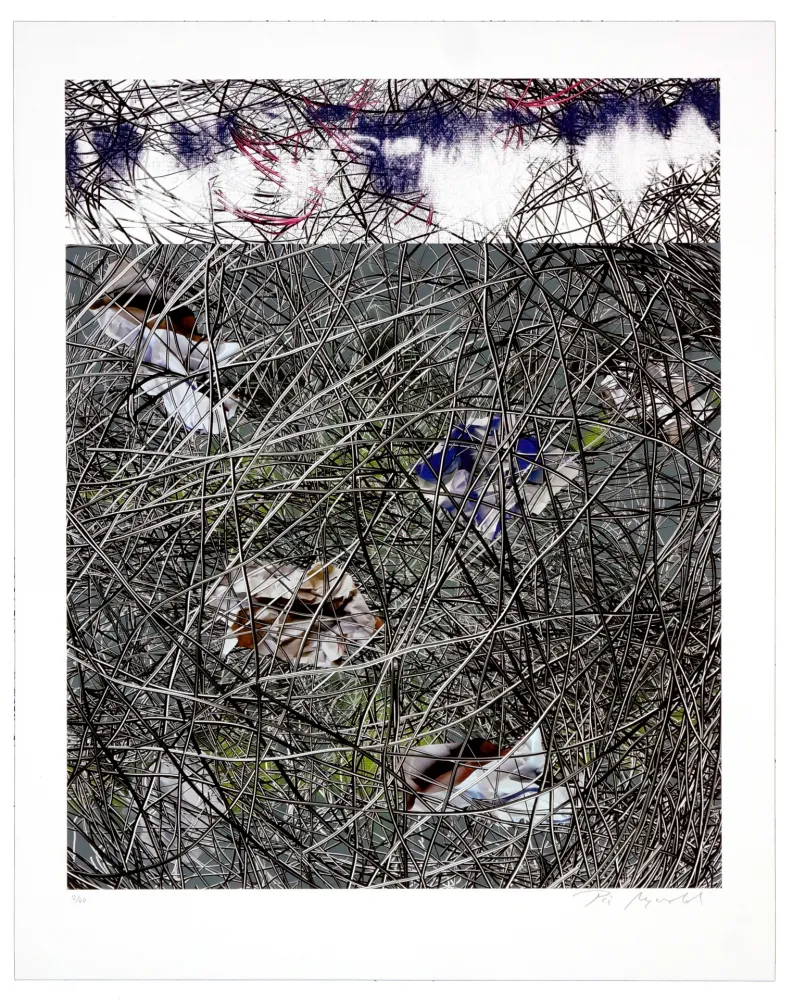 Литография Myrvold - Winter Clouds II