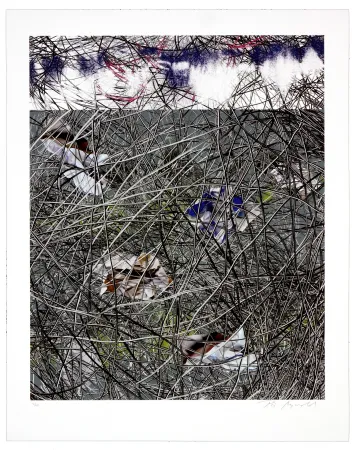 Литография Myrvold - Winter Clouds II