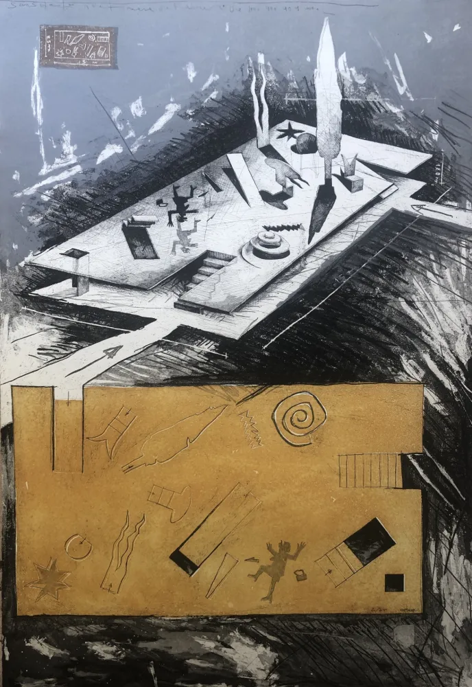 Офорт Nagel - Sans titre 2