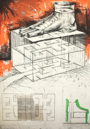 Офорт Nagel - Sin Título 4