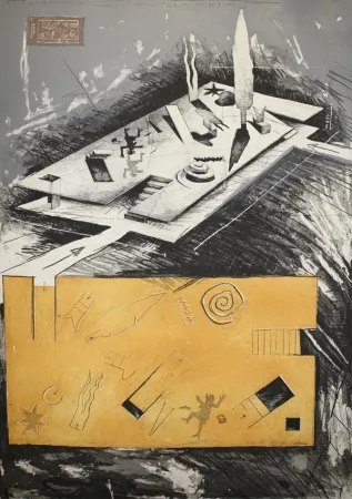 Офорт Nagel - Sin Título 6