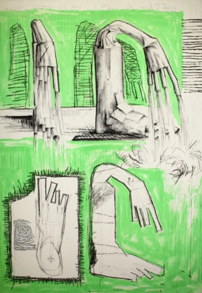 Офорт Nagel - Sin Título 7