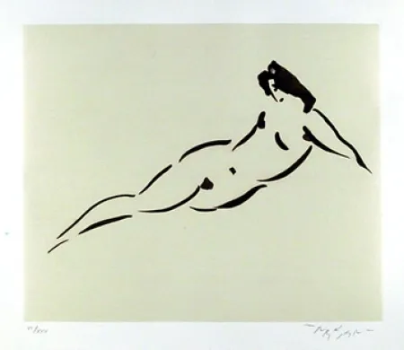 Гравюра Nakian - Leda and the Swan - 9