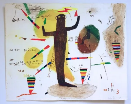 Литография Nalin - Kenny with soap and water