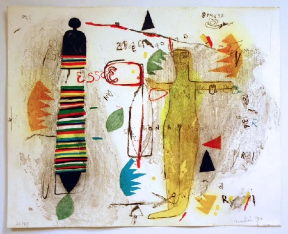 Литография Nalin - St Monica