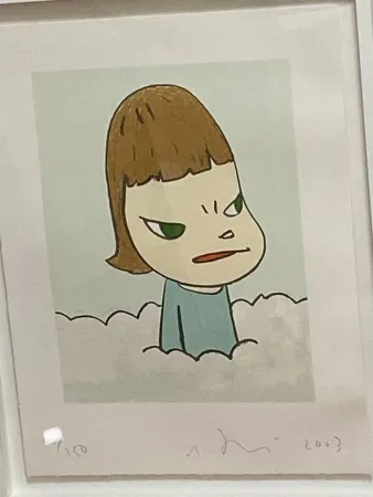 Литография Nara - In the cloud