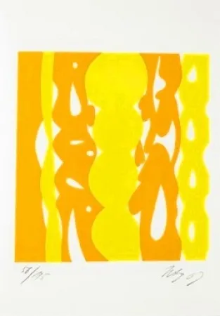 Литография Nay - Jean Cassou: vingt-deux poèms