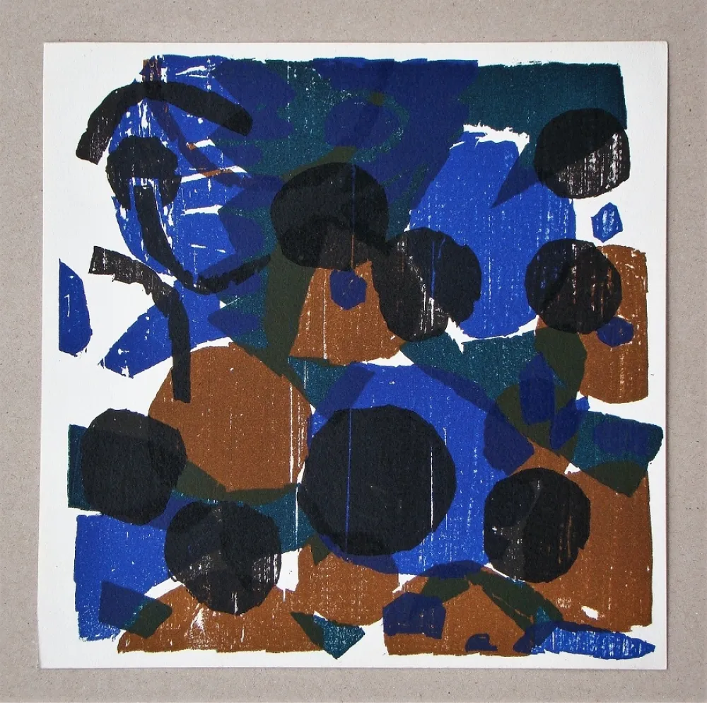 Гравюра На Дереве Nay - Untitled