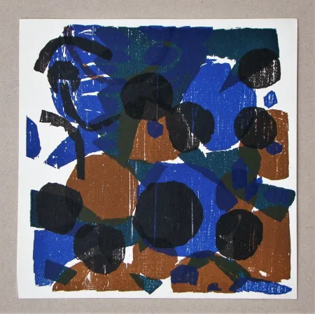 Гравюра На Дереве Nay - Untitled