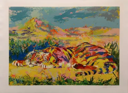 Сериграфия Neiman - DELACROIX'S TIGER