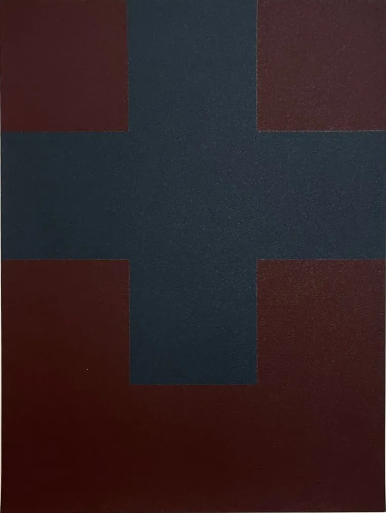 Сериграфия Nemours - Composition III, 1989 - Hand-signed