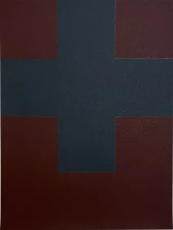 Сериграфия Nemours - Composition III, 1989 - Hand-signed