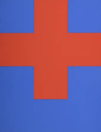 Сериграфия Nemours - Composition IV, 1989 - Hand-signed