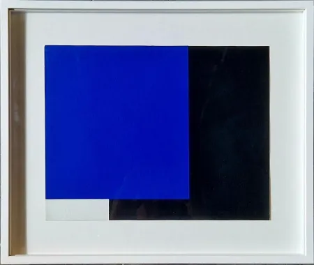 Сериграфия Nemours - Espace bleu