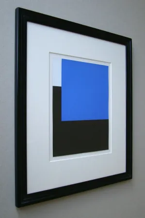 Сериграфия Nemours - Espace bleu