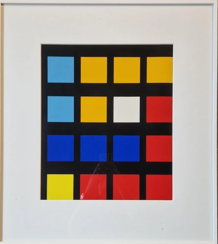 Сериграфия Nemours - L'ondulatoire I