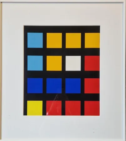 Сериграфия Nemours - L'ondulatoire I