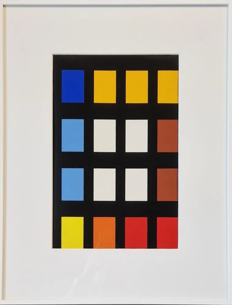 Сериграфия Nemours - L'ondulatoire II