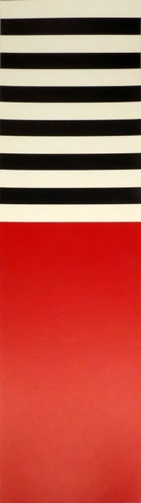 Сериграфия Nemours - Rot – weiss – schwarz