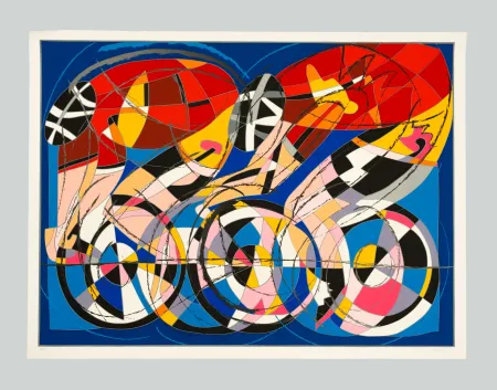 Сериграфия Nespolo - Biciclette