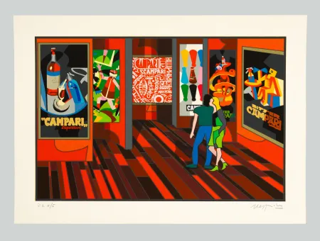 Сериграфия Nespolo - Campari