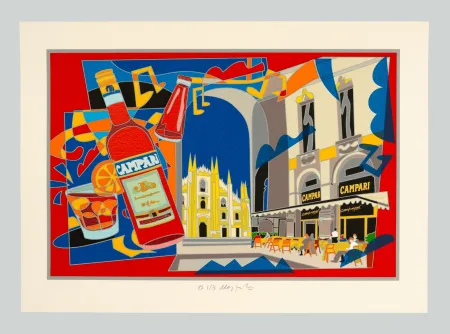 Сериграфия Nespolo - Camparino