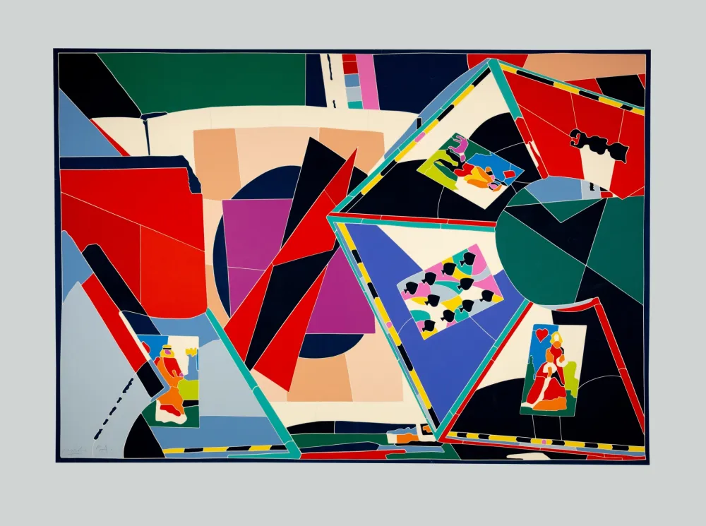 Сериграфия Nespolo - Composizione