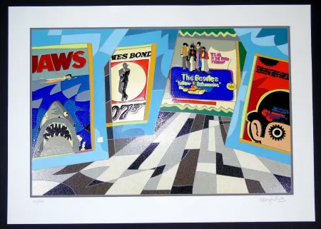 Сериграфия Nespolo - Jaws