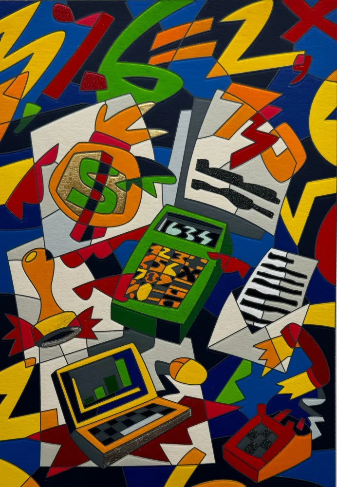 Сериграфия Nespolo - Numerarius