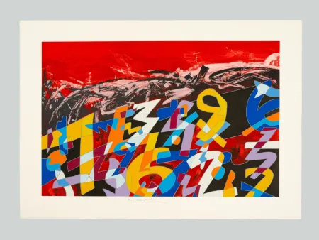 Сериграфия Nespolo - Numeri
