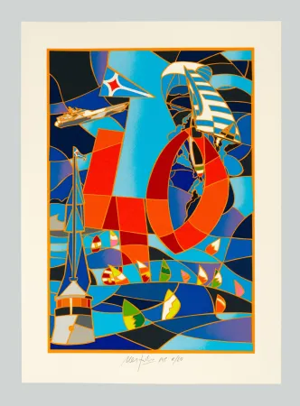 Сериграфия Nespolo - Quaranta