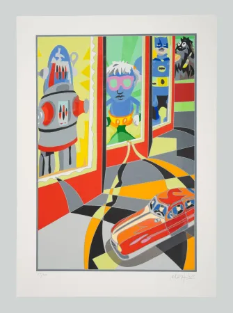 Сериграфия Nespolo - Robot