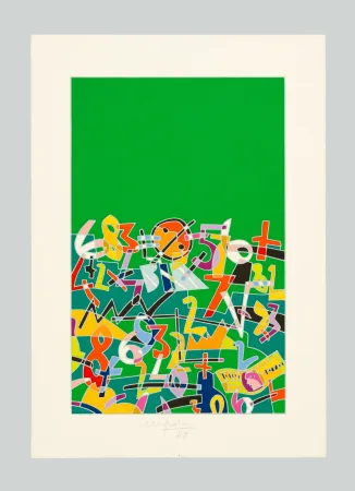 Сериграфия Nespolo - Senza titolo