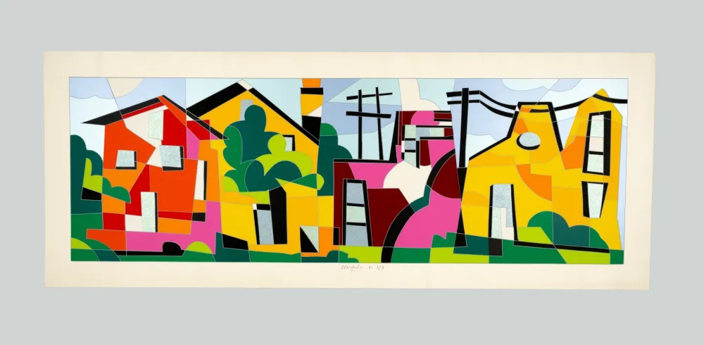 Сериграфия Nespolo - Senza titolo