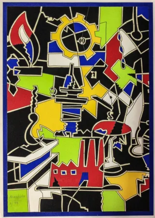 Сериграфия Nespolo - TAVOLA SINOTTICA