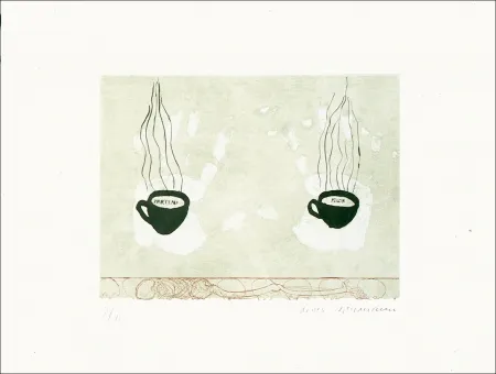 Офорт Neumann - Marteau pilon