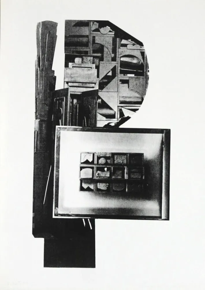 Многоэкземплярное Произведение Nevelson - Nursery rhyme