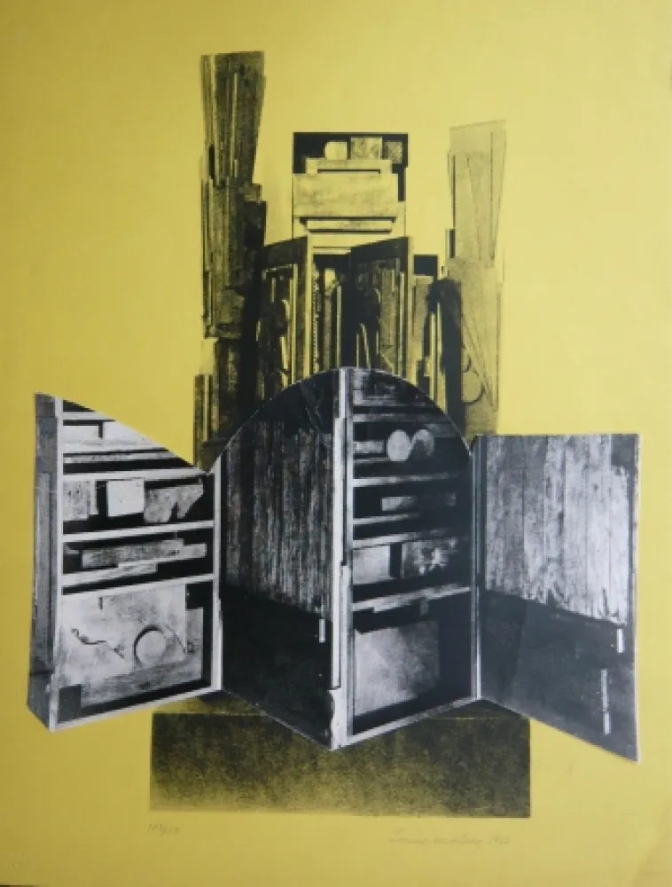 Сериграфия Nevelson - Sans titre