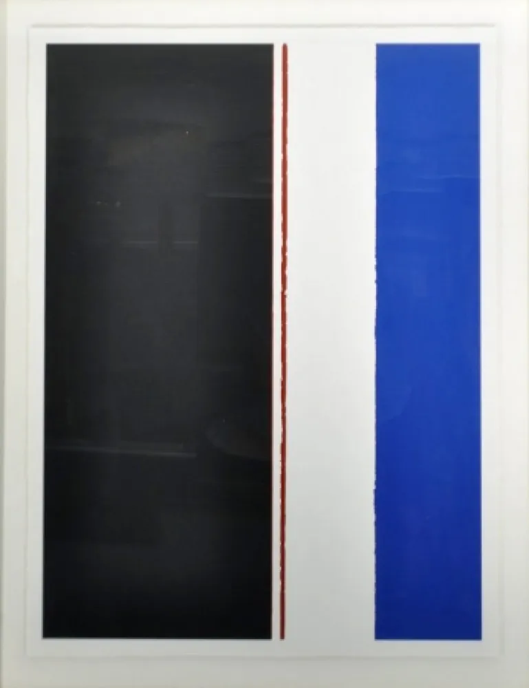 Сериграфия Newman - The word II, 1954 by Barnett Newman
