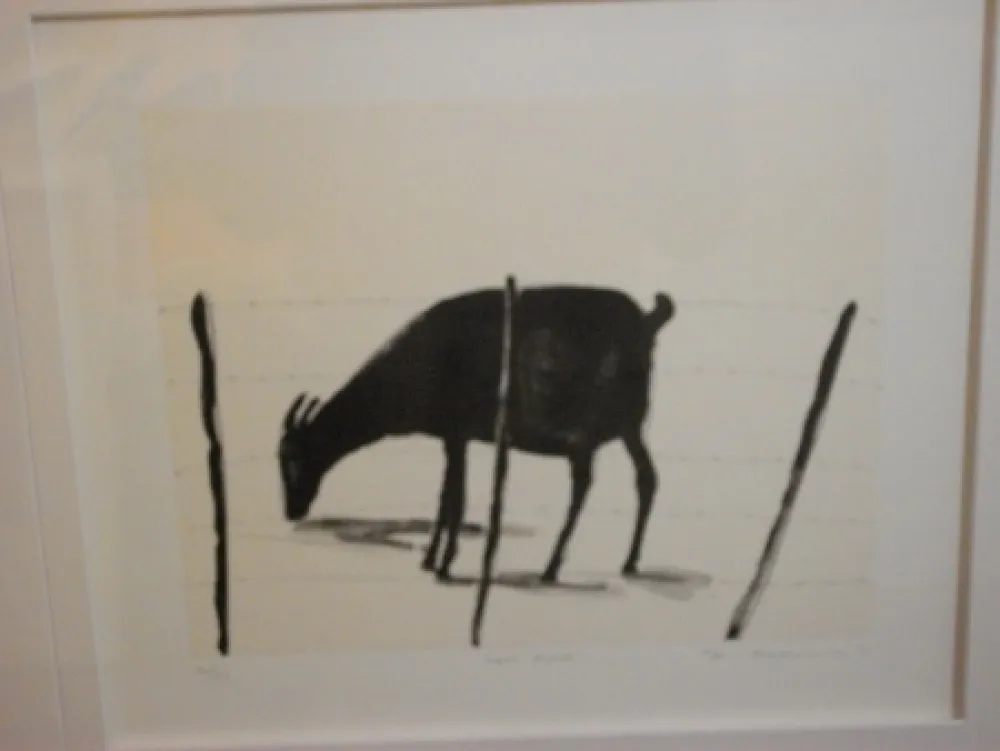 Литография Nhlengethwa - Left Alone